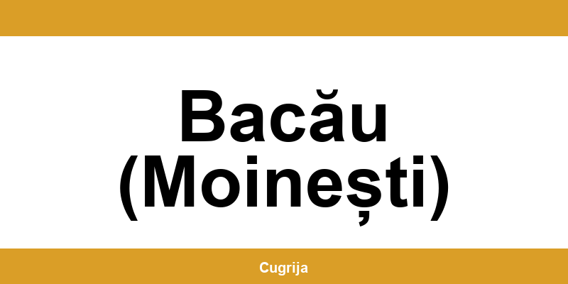 Contact imediat cu punctul Cargus Ship & Go din Bacău (Moinești)
