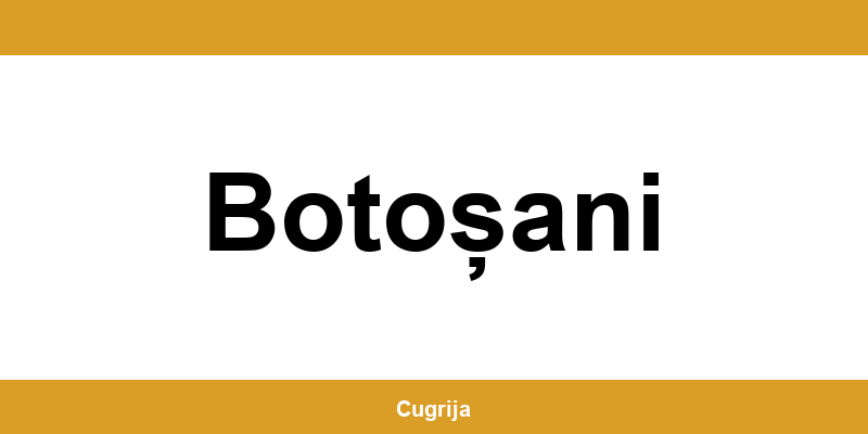 Contact imediat cu punctul Cargus Ship & Go din Botoșani