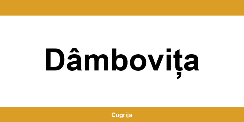 Contact imediat cu punctul Cargus Ship & Go din Dâmbovița