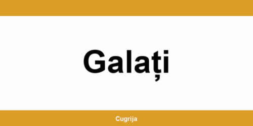 Contact imediat cu punctul Cargus Ship & Go din Galați