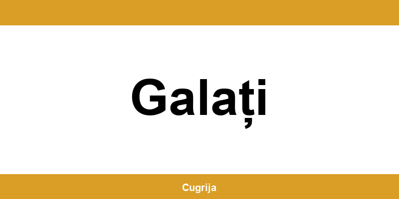 Contact imediat cu punctul Cargus Ship & Go din Galați