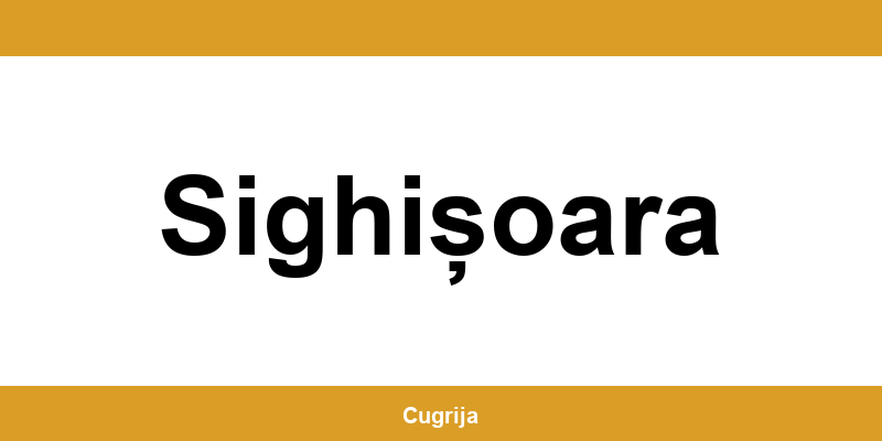 Contact imediat cu punctul Cargus Ship & Go din Sighișoara