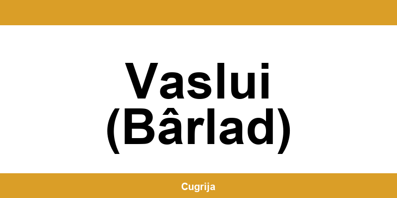 Contact imediat cu punctul Cargus Ship & Go din Vaslui (Bârlad)