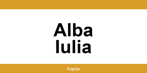 Contact imediat cu punctul Cargus Ship & Go din Alba Iulia