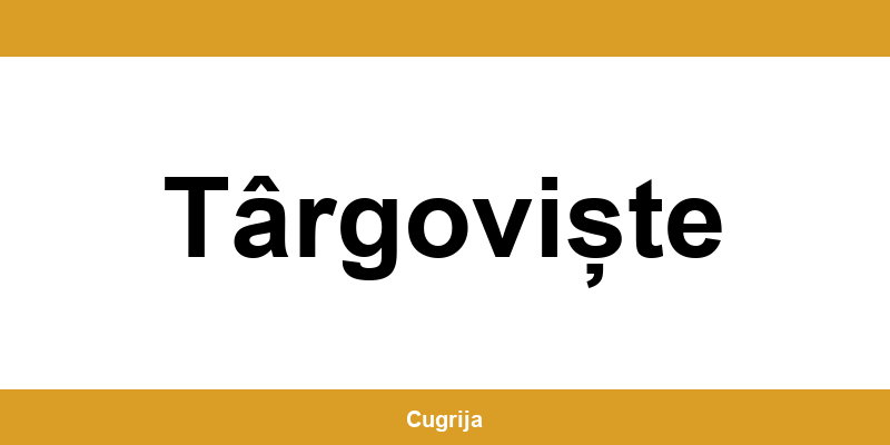 Contact imediat cu punctul Cargus Ship & Go din Târgoviște